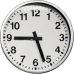 Clock showing 10:00